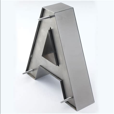 fabricated metal letters wholesale|hollow metal letters.